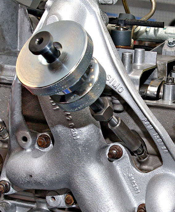 Glow Plug Extraction Kit for frozen glow plugs including extracto