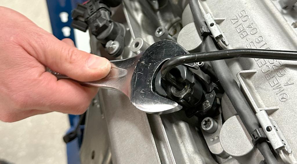 Socket spanner set for injection line 4 pcs. SW 14 / 17 / 18 / 19 mm