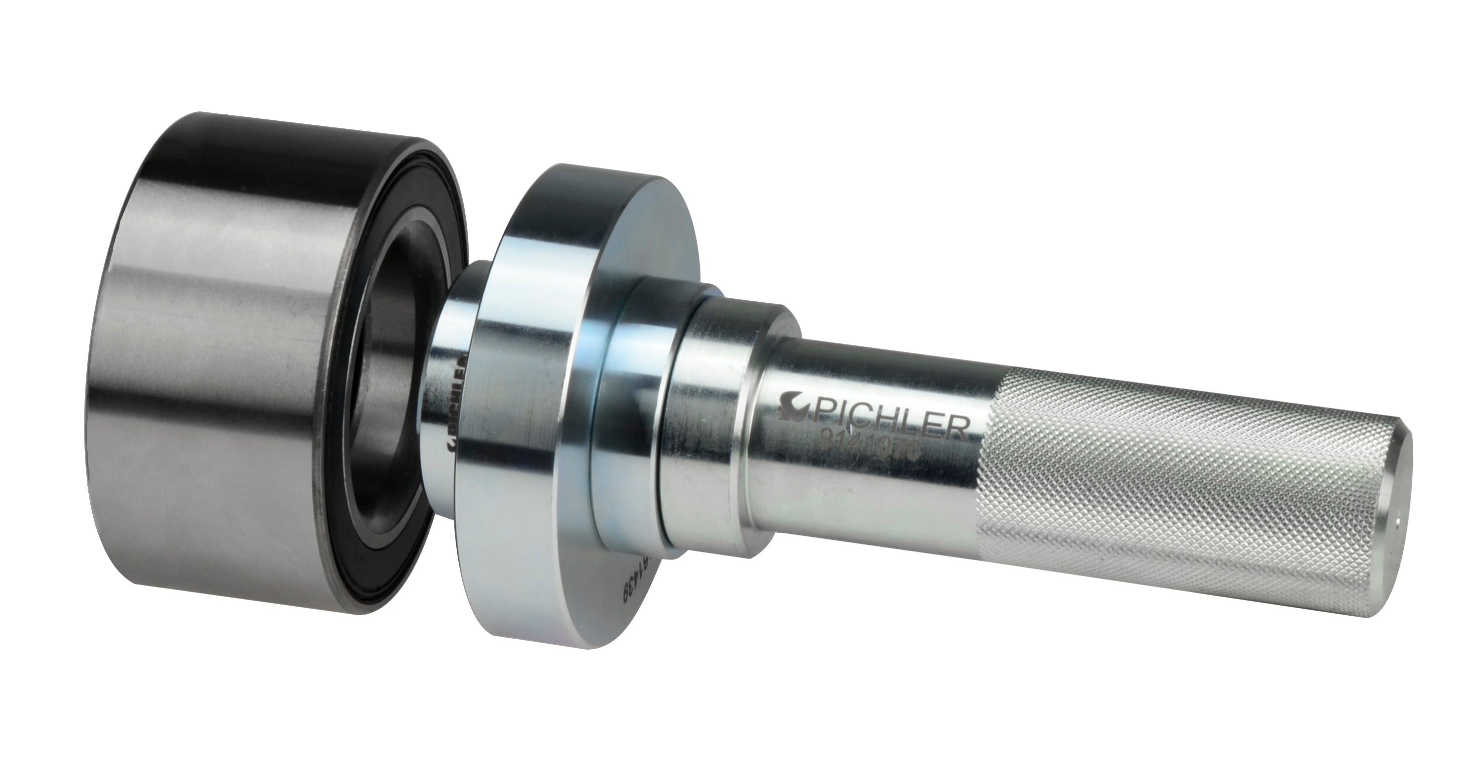 Universal press piece set 45 pcs. Ø50-135 mm incl. guide Ø34 mm-Ø55 mm