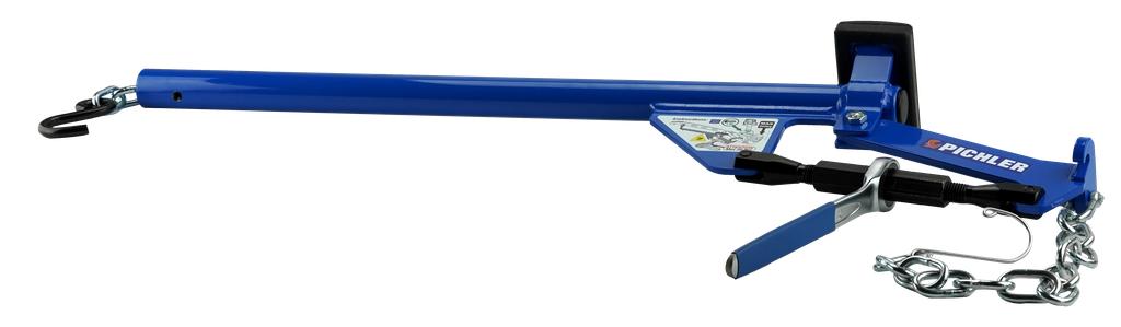 Suspension arm lever UNI with clamping element and ratchet ring wrench