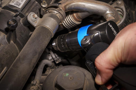 Air Angle Drill, 120° adjustable