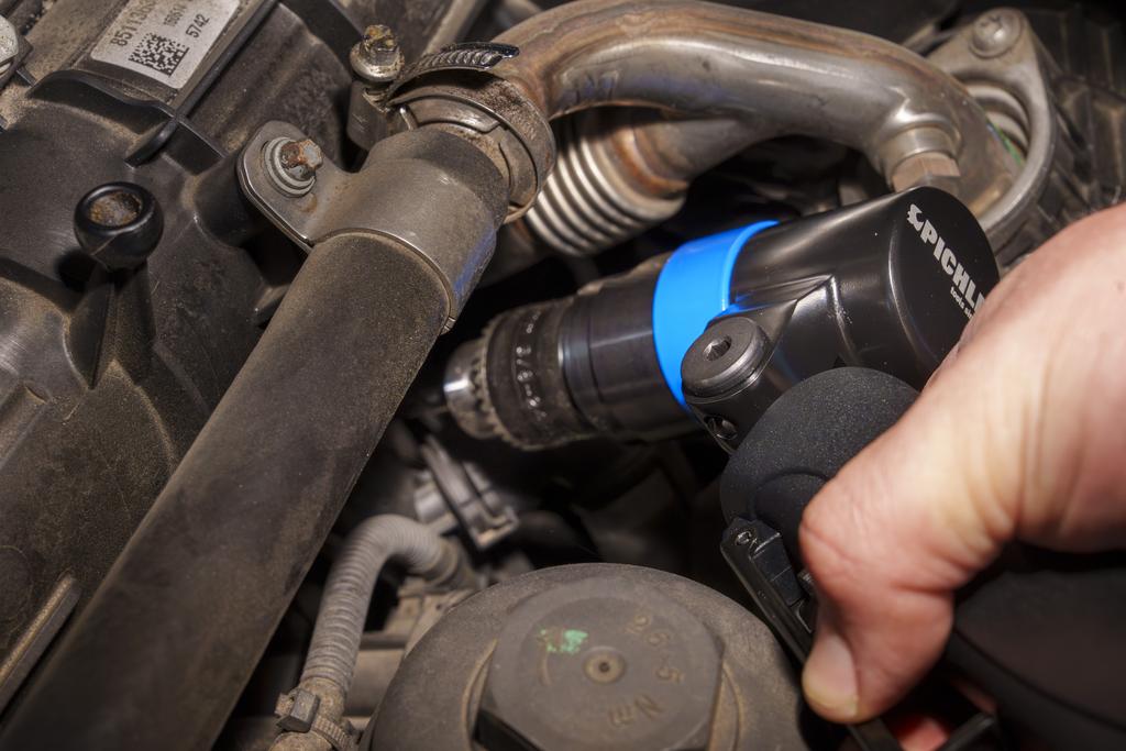 Air Angle Drill, 120° adjustable