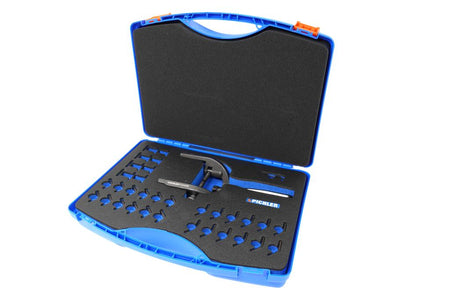 Circlip tool incl. 5 tip sizes (Ø 2.2 / 2.5 / 3.0 / 3.5 / 3.8 / 4.2 mm