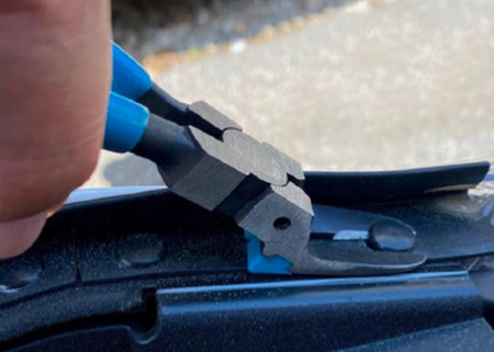 Trim clip removal plier "soft" multifunction