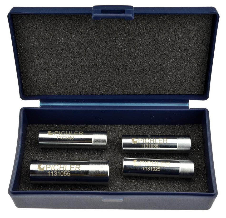 Stud Extractor Set 4 pcs. M2.5, M3.5, M4 and M5