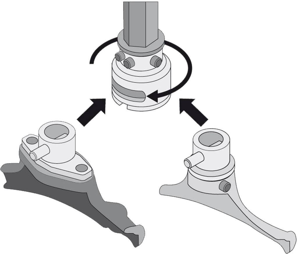 Tyre changer quick change holder Mounting  Ø 29 mm