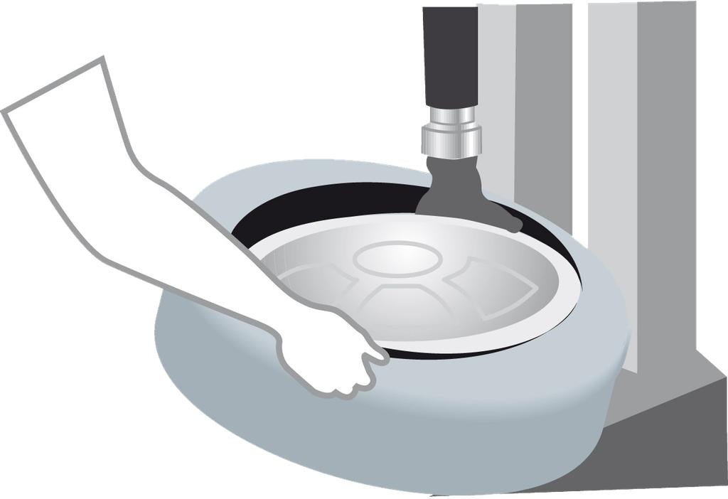 Tyre changer quick change holder Mounting  Ø 29 mm