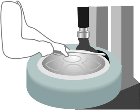 Tyre changer quick change holder Mounting  Ø 29 mm