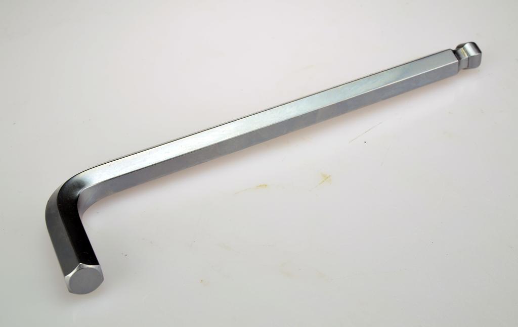 Winkelstiftschlüssel 12mm Innensechskant lang, mit Kugelkopf