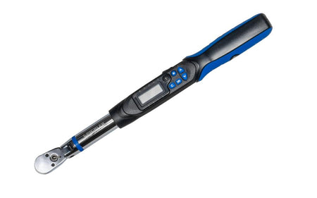 Digital torque wrench 3/8", (6,8) 27 - 135 Nm incl. rotation angle with swivel head