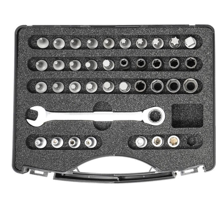 Socket and Bit Set "Extra Short" 38 pc