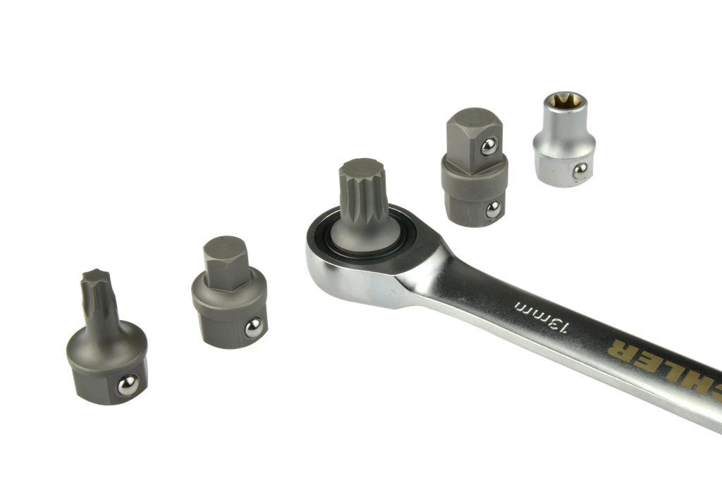 Socket and Bit Set "Extra Short" 38 pc