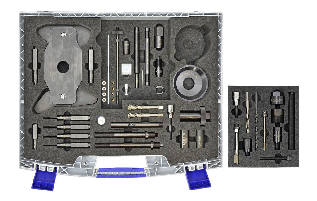 Injector Removal Set M9R / M9T / R9M without 20 t hydraulic cylinder for Renault, Nissan and Opel/Vauxhall