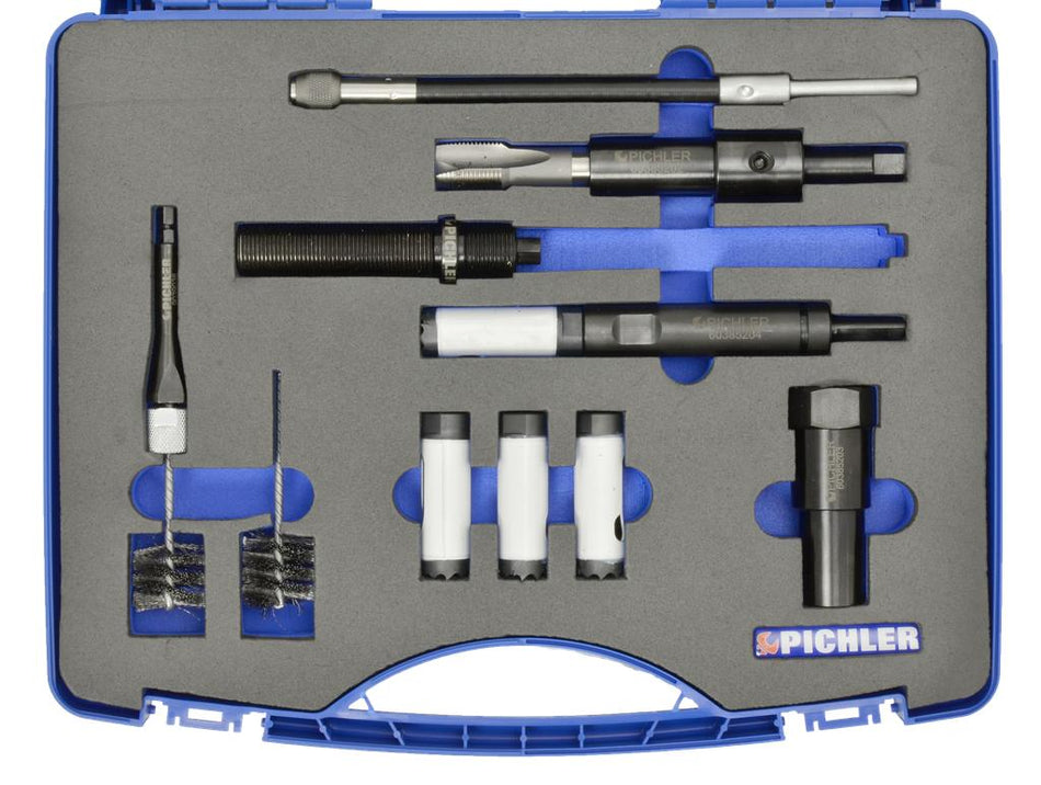Supplement to Injector Removal Set with hole saws and cleaning brushes