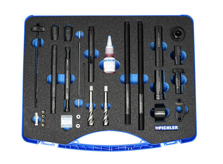 Universal pulling kit for broken injectors