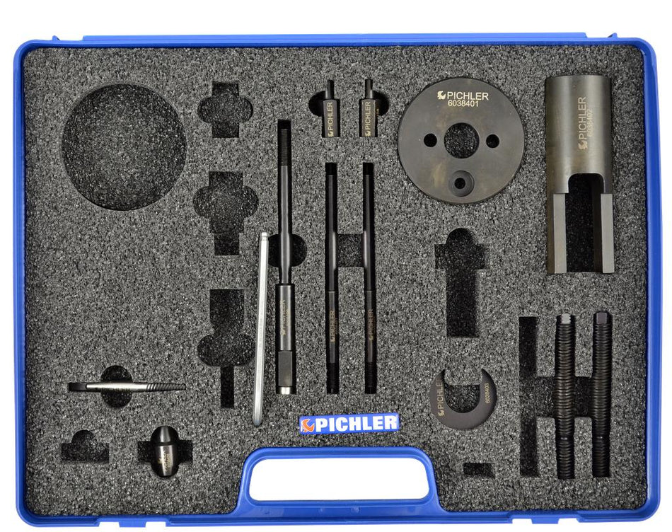 Injector Extractor Set for the Renault dCi G9T/G9U Complementary Set to MB-set
