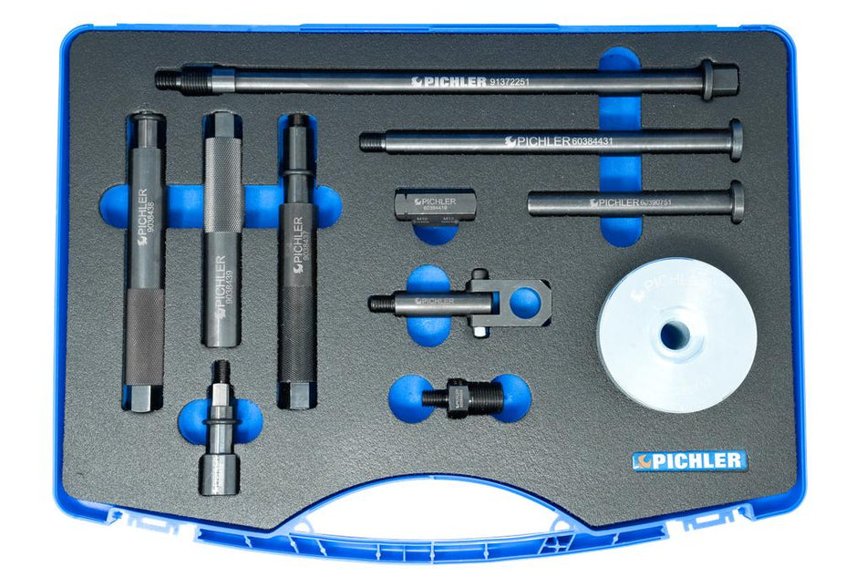 Injector dismantling kit Mod. UNI III, 11 pcs.