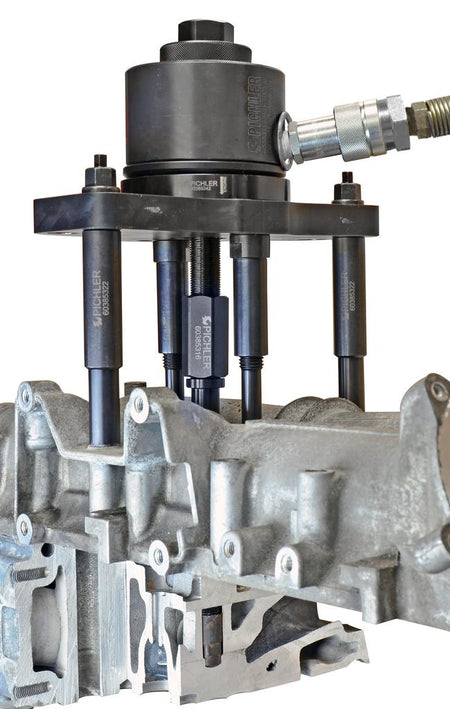 Injector removal set SOFIM with 20 t hydraulic cylinder for F1AE-2,3 l and F1CE 3,0