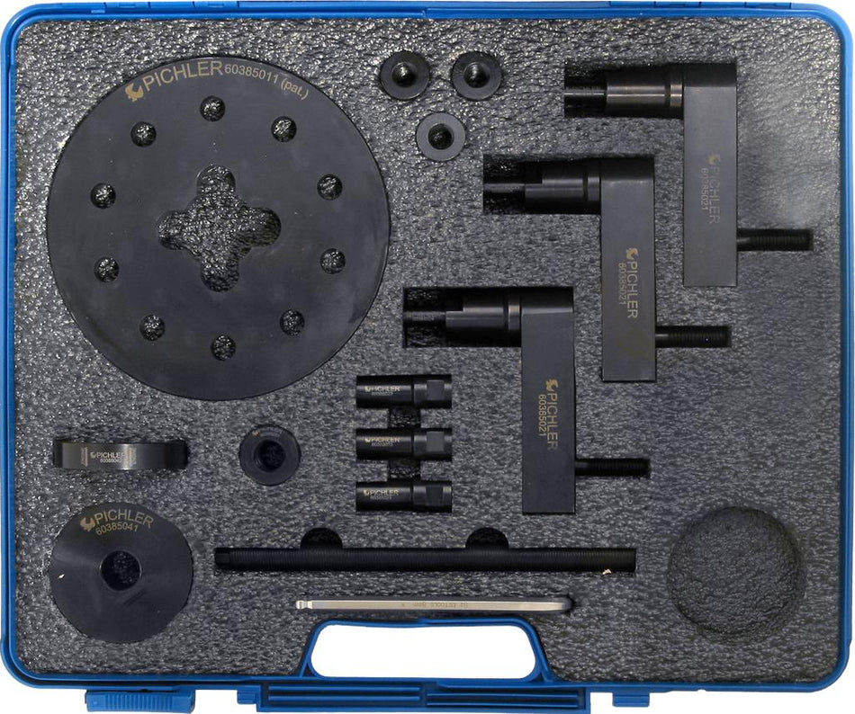 Universal Injector Removal Kit without Hydraulic Hollow Piston Cylinder without Adapter Set (Bosch, Denso, Siemens, Delphi)