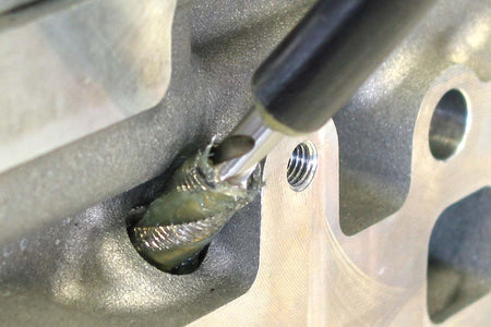 Thread Repair Kit for Glow Plugs, Complementary for the Universal Glow Plug Drilling Out Kit