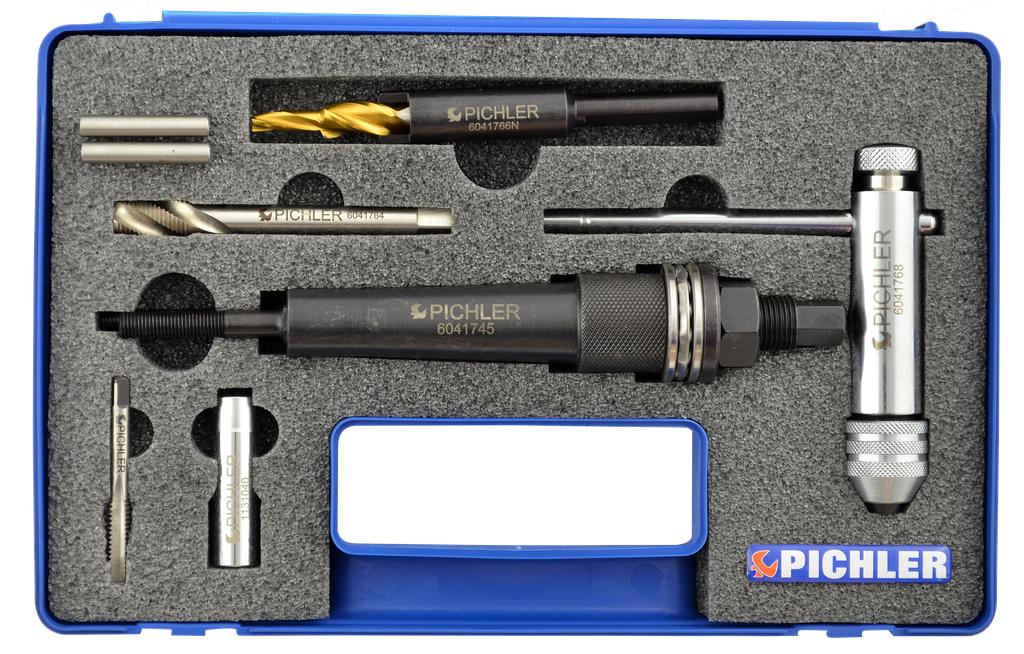 Universal glow plug removal kit M12x1.25 without accessories and brushes