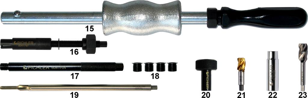 Optional tool set 12 pcs. to 6041870