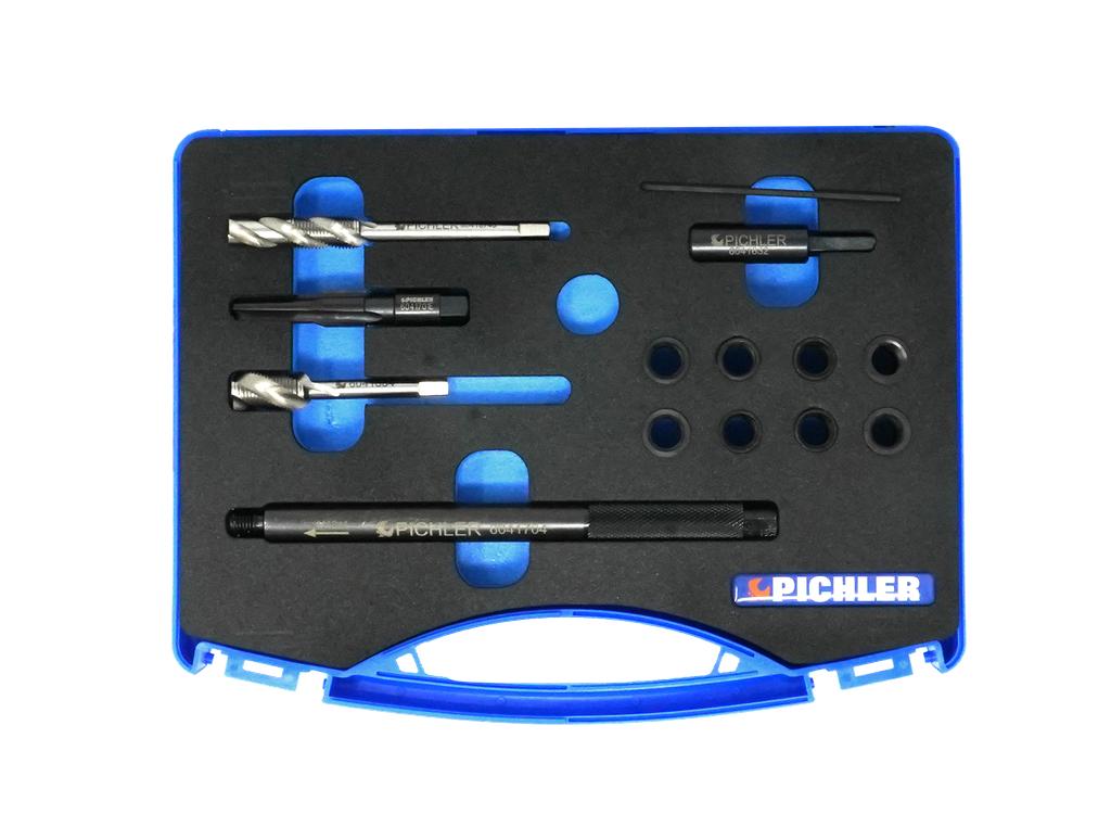 Thread repair kit for glow plugs M10x1
