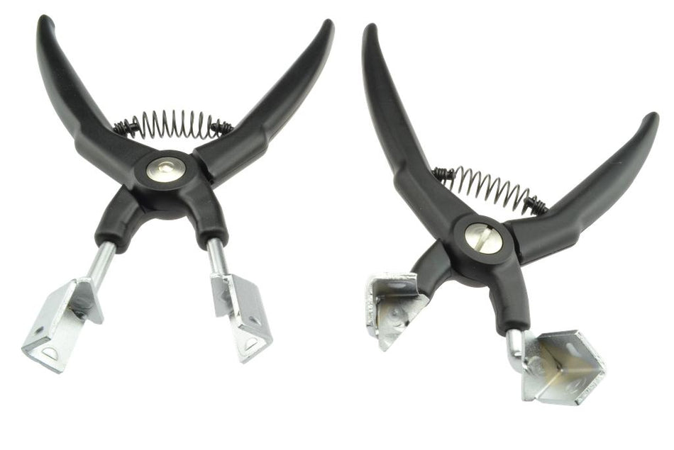 Relay Pliers Set 2 pcs straight and 70°angled jaws