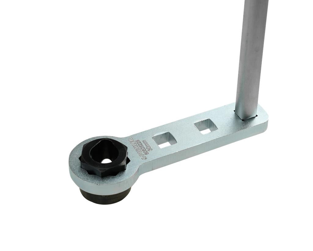 Operating adapter 30 mm 1/2" drive