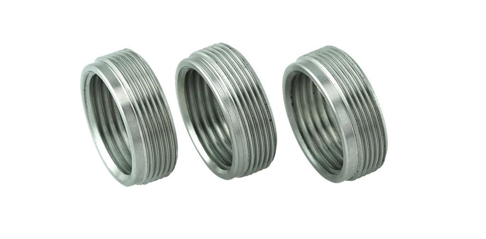 Threaded bushing set IG M20x1.5 / AG M24x1 3 pcs.