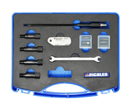 Universal compression & leakage test adapter set UNI II