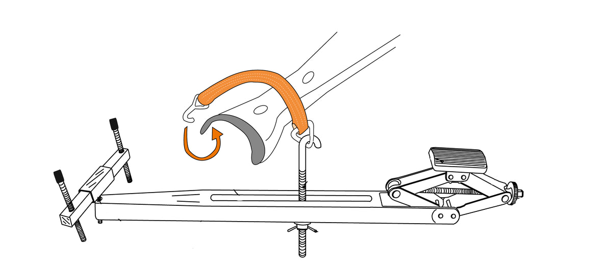 Universal under vehicle engine and gearbox support