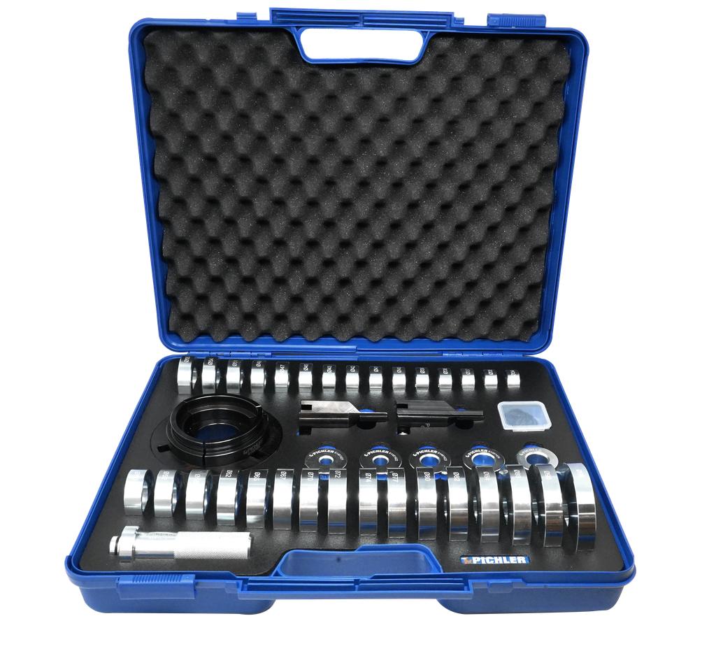 Universal pressure piece set incl. distance sleeve