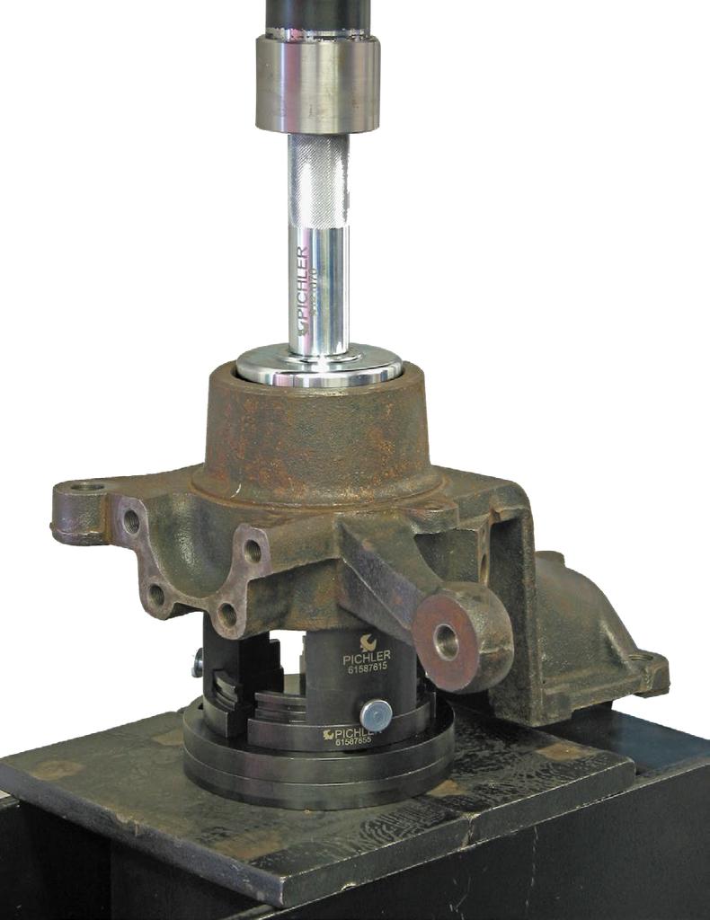 Universal pressure piece set incl. distance sleeve