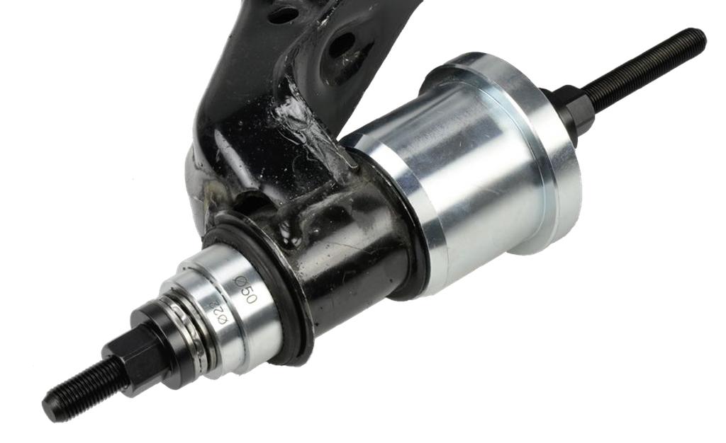 Universal pressure piece set incl. distance sleeve