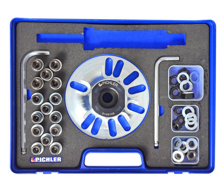 Wheel hub flange 3,- 4 and 5 hole pitch