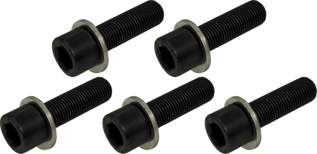Spare wheel screws 5 pcs. M12x1.25 quality 10.9 Length 40 mm + washer