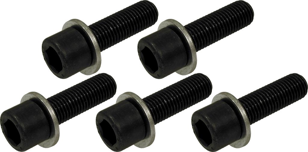 Spare wheel screws 5 pcs. M12x1,5 quality 10.9 Length 40 mm + washer