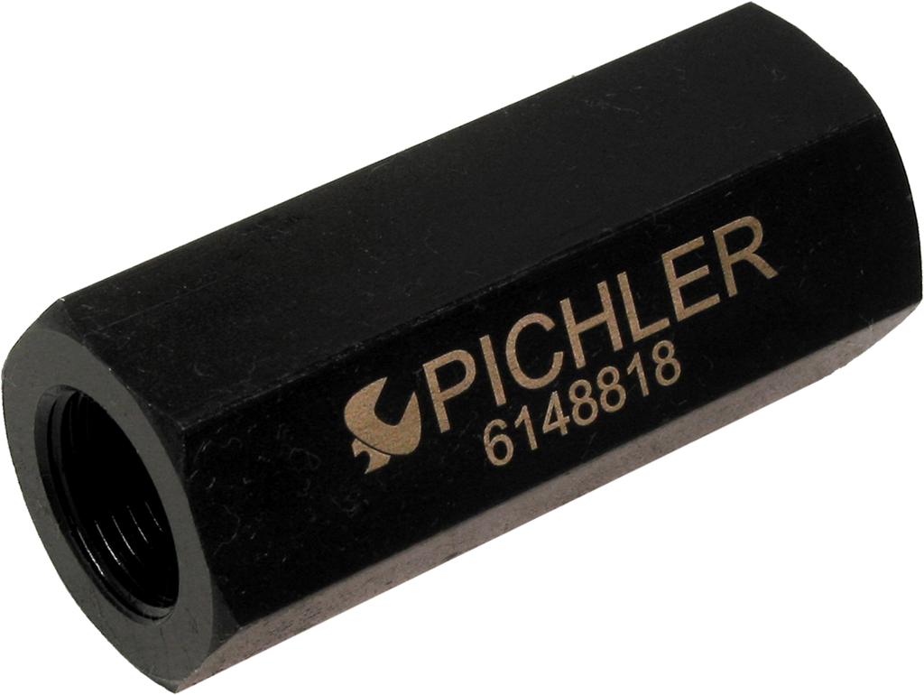 Connecting-Adapter 2 x inner-thread M18 IG M18x1,5 / IG M18x1,5