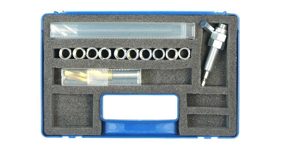 Tool kit for replacing damaged thread M14 x 1.5 BMW E38 & E39 (X3, X4, X5, X6) of the shock absorber fitting on the lower wishbon BMW X-Modelle X3, X4, X5, X6