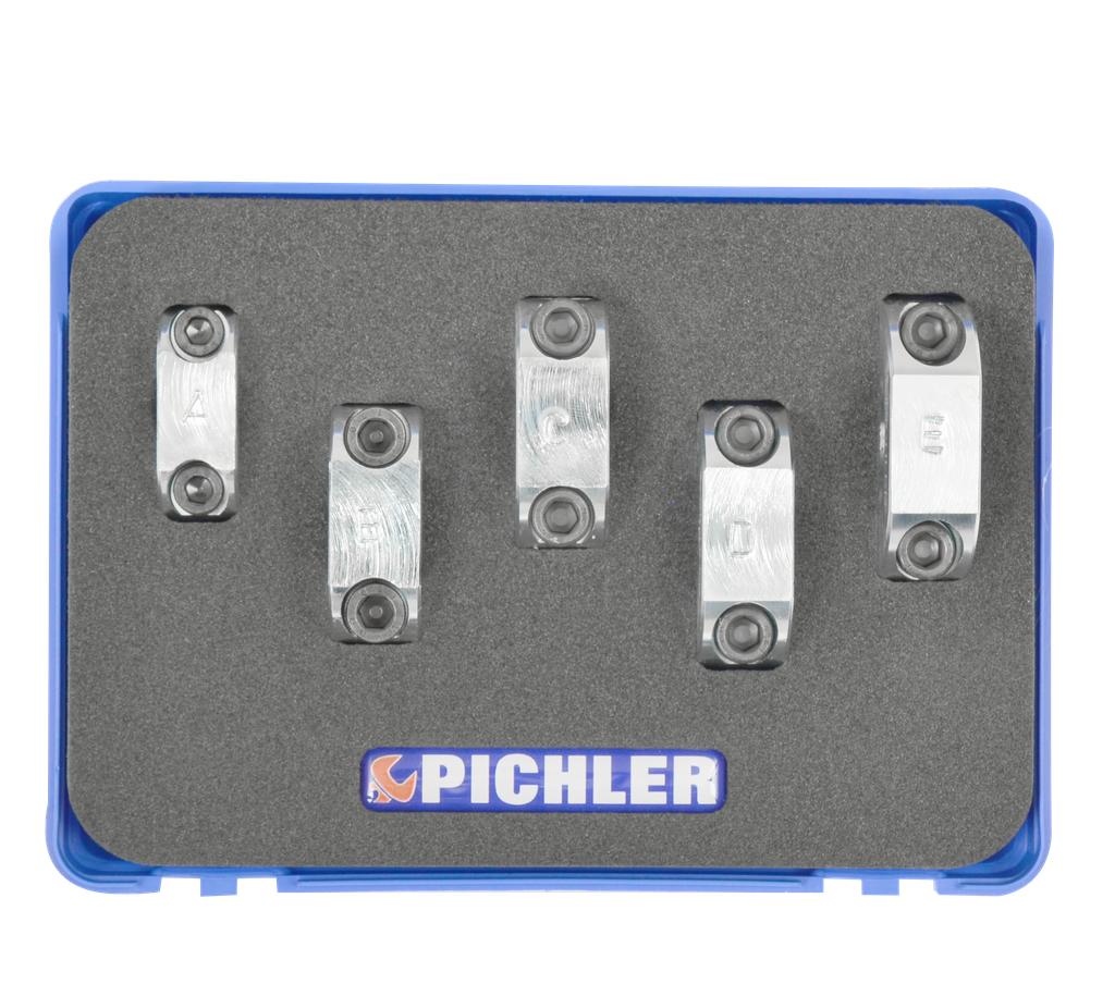 Shock absorber fixing clamp set 5 pcs