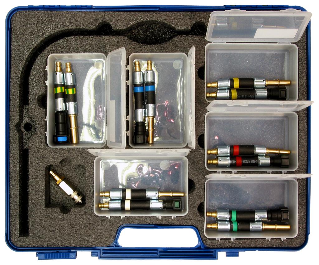 Complementary Quick Coupling Fuel Extractor Set 13 pcs.