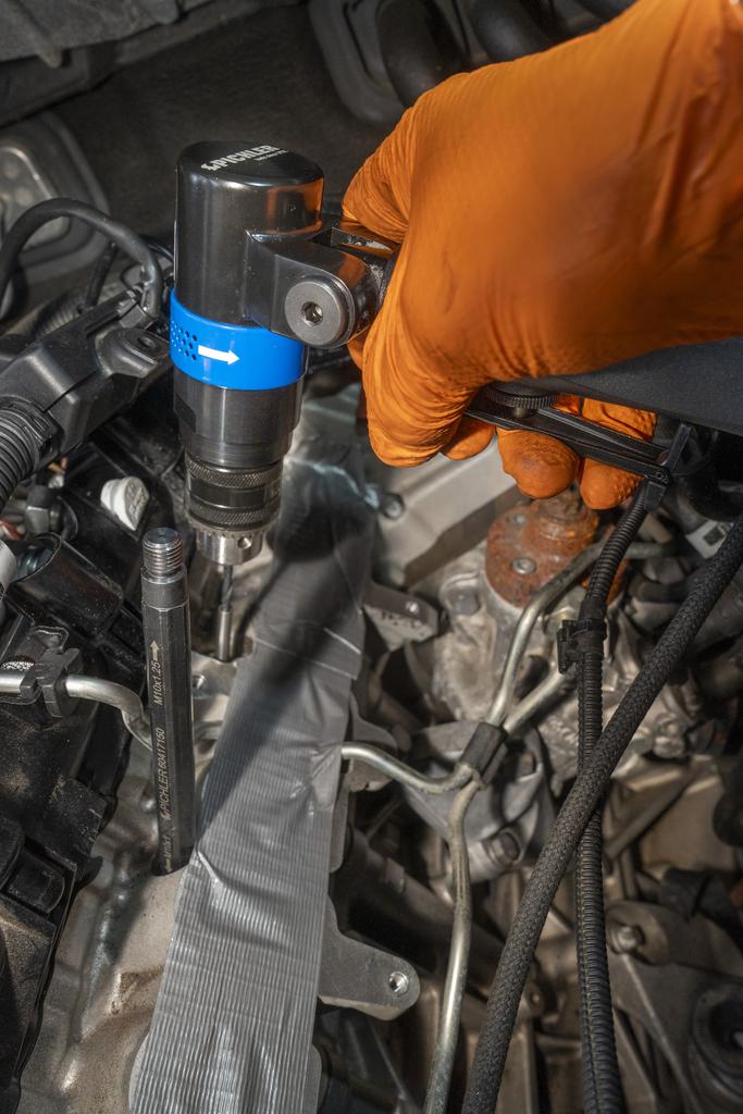 Air Angle Drill, 120° adjustable