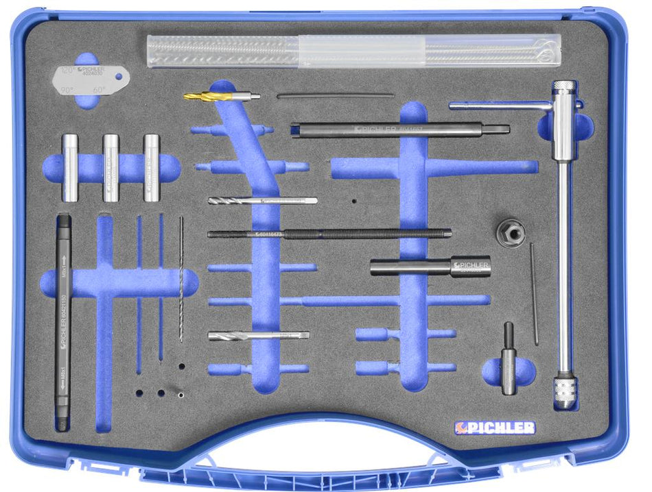 Glow plug drilling kit BASIC for M8x1 from 90417800