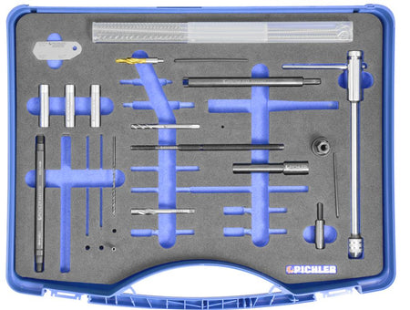 Glow plug drilling kit BASIC for M8x1 from 90417800