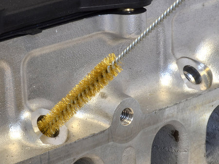 Glow plug hole brushes set 14 pcs.