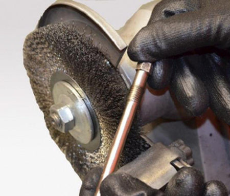 Glow plug hole brushes set 14 pcs.