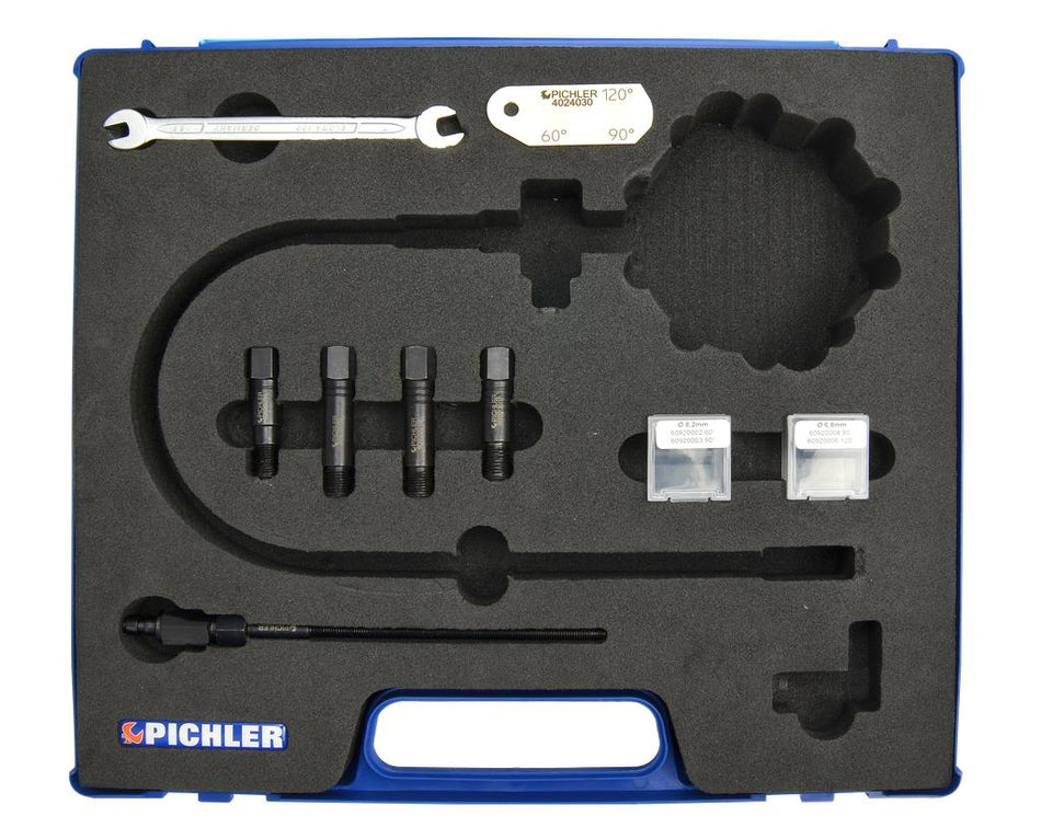 Universal Diesel Engine Compression Test Kit for M8x1, M9x1, M10x1 and M10x1.25 without Test Gauge