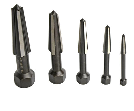 Easy Out Screw Extractor Set 5 pcs M5 - M20 - dual-edged for right-and left