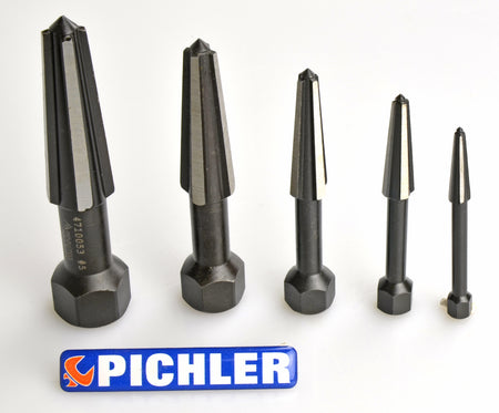 Easy Out Screw Extractor Set 5 pcs M5 - M20 - dual-edged for right-and left